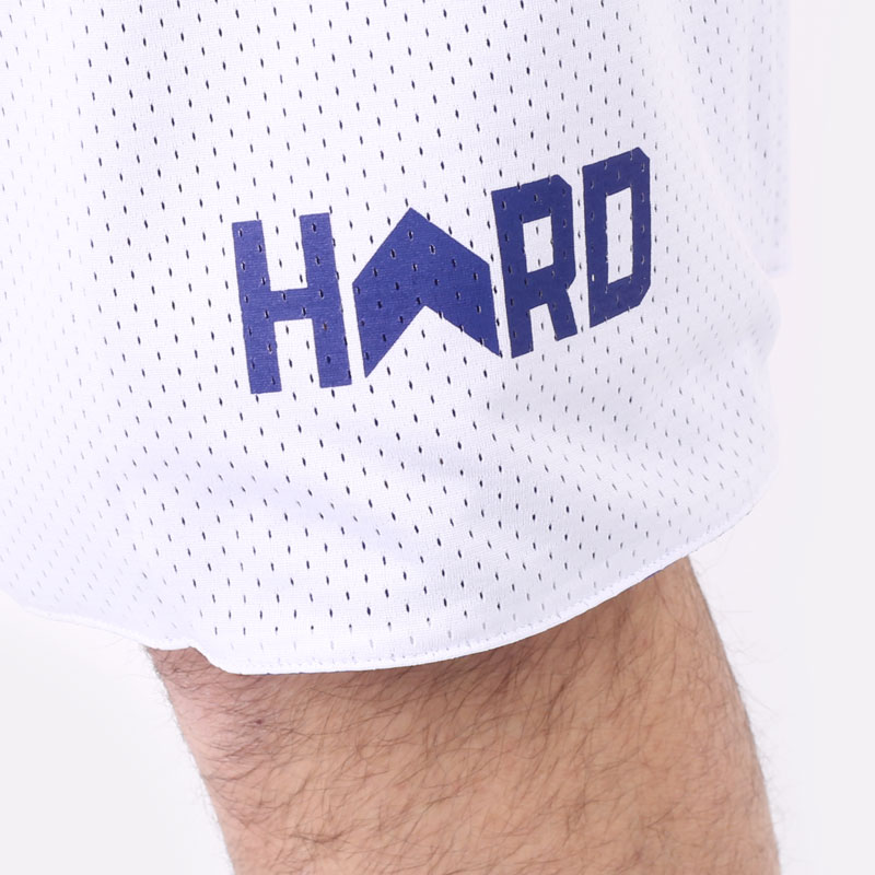 мужские синие шорты Hard HRD Shorts Hard-blue/wht-402 - цена, описание, фото 9